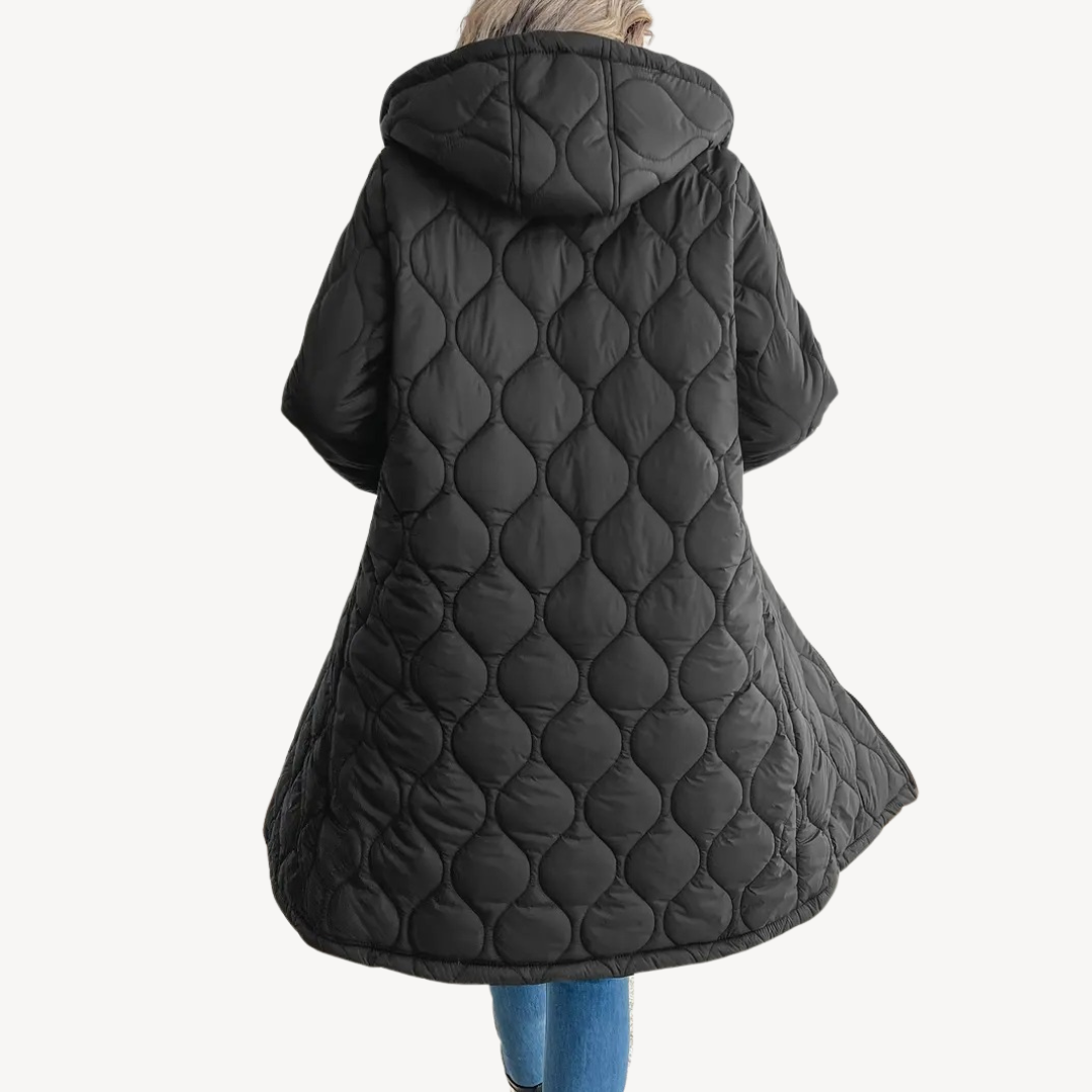 Ladies' Faux Fur Parka Jacket Coat