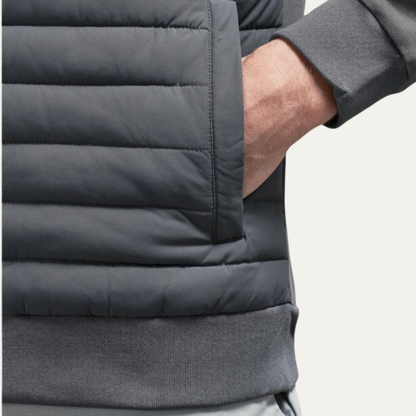 Rugged Men's Sherpa Lined Denim Jacket