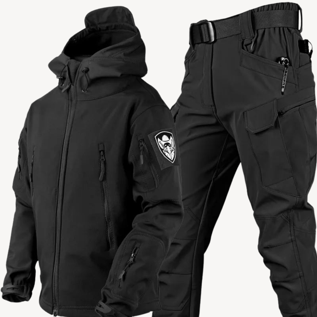 Men's Waterproof Military Jacket and Pant Combo