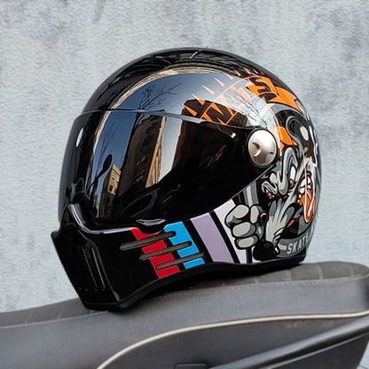 Safe Full Face Bike Helmet DOT Approved