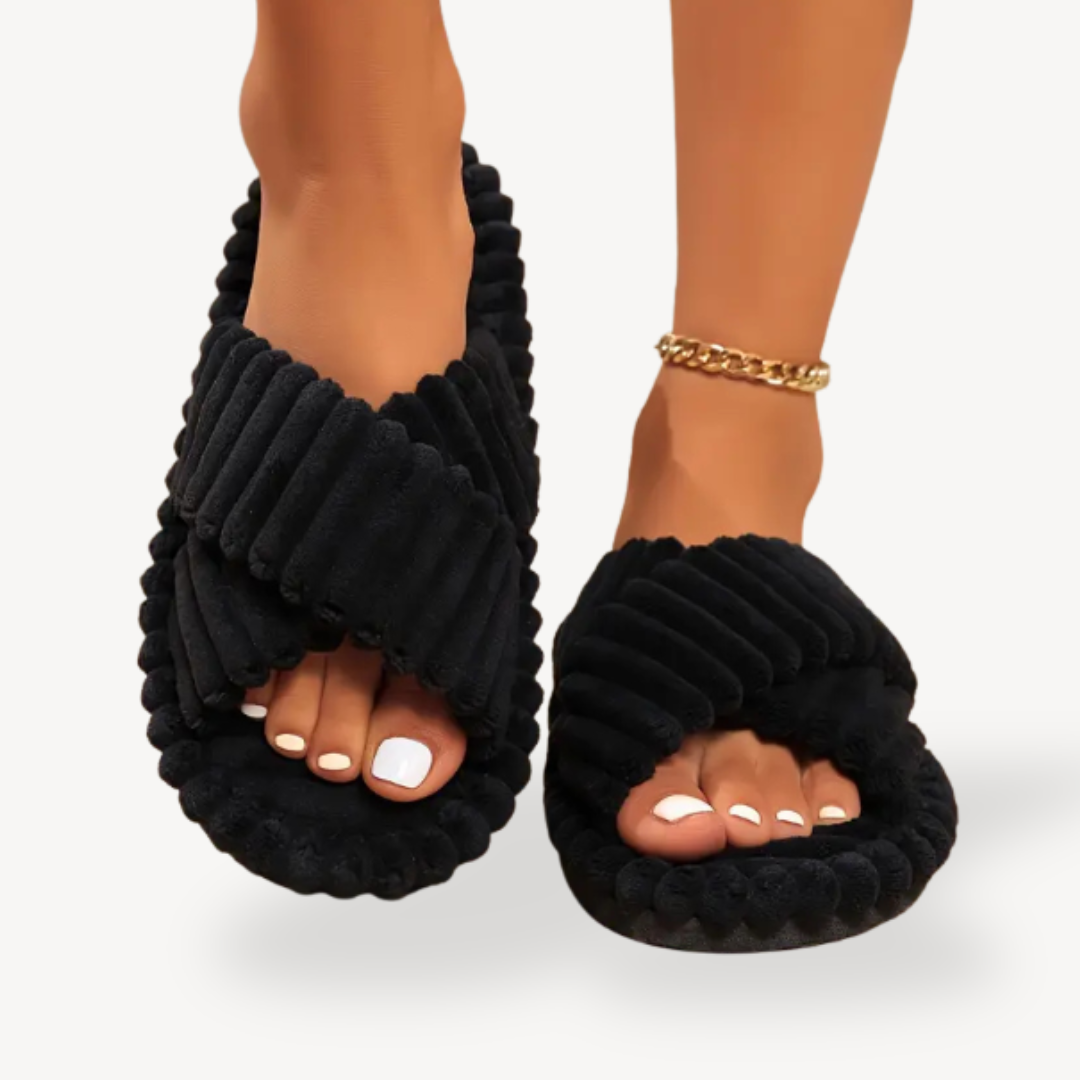 Plush Velvet Indoor Slipper Shoes