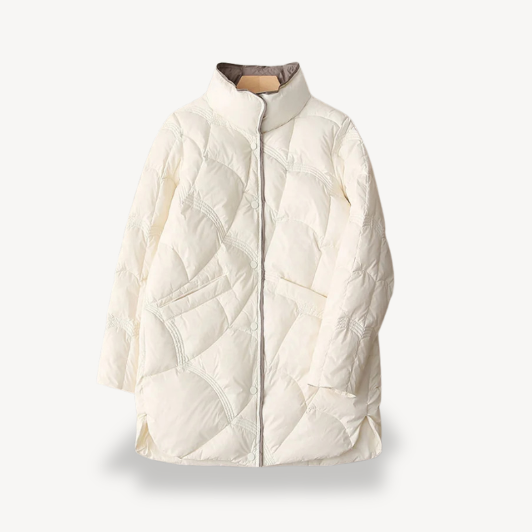 Warm Insulated Padded Women's Coat - OutfitLondon