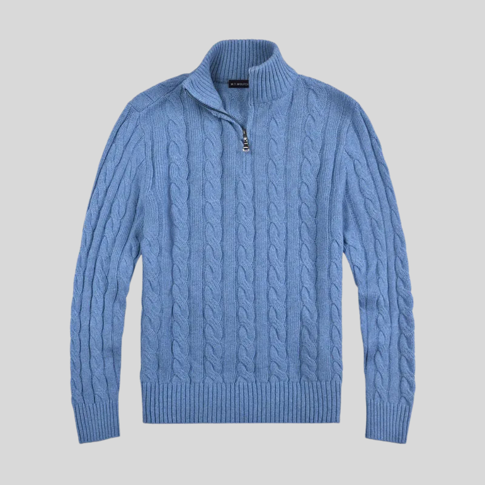 Men's Warm Crew Neck Pullover Sweater