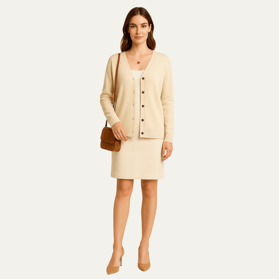 Women's Simple Open Front Sweater