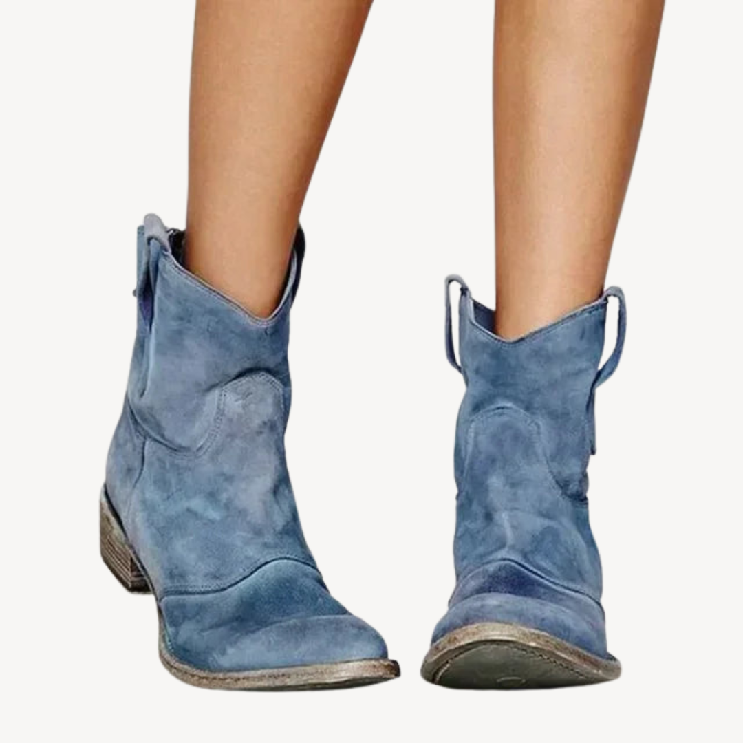 Comfortable Orthopedic Suede Ankle Boots