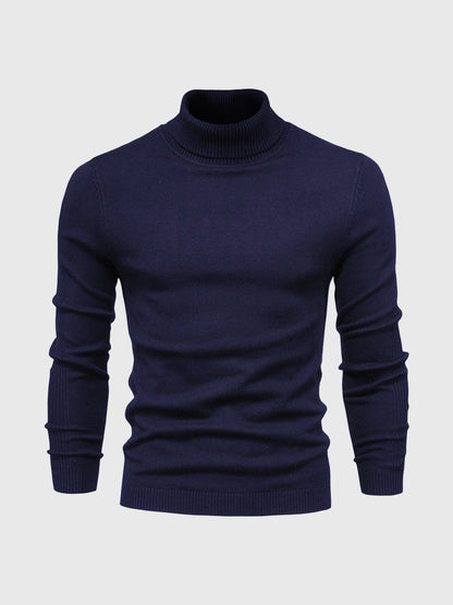 Premium Soft Mens Turtleneck Sweater