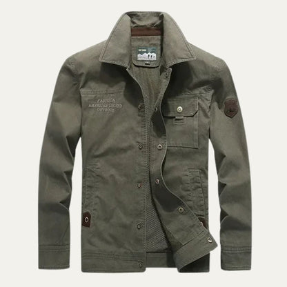 Rugged Outdoor Cargo Jacket For Men