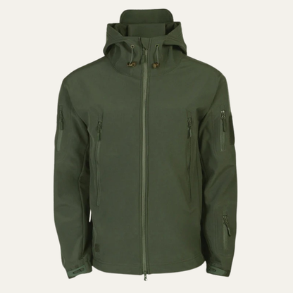 Men's Simple Pullover Sweatshirt with Adjustable Hood