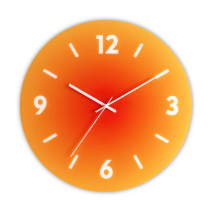 Quiet Large Clear Wall Clock