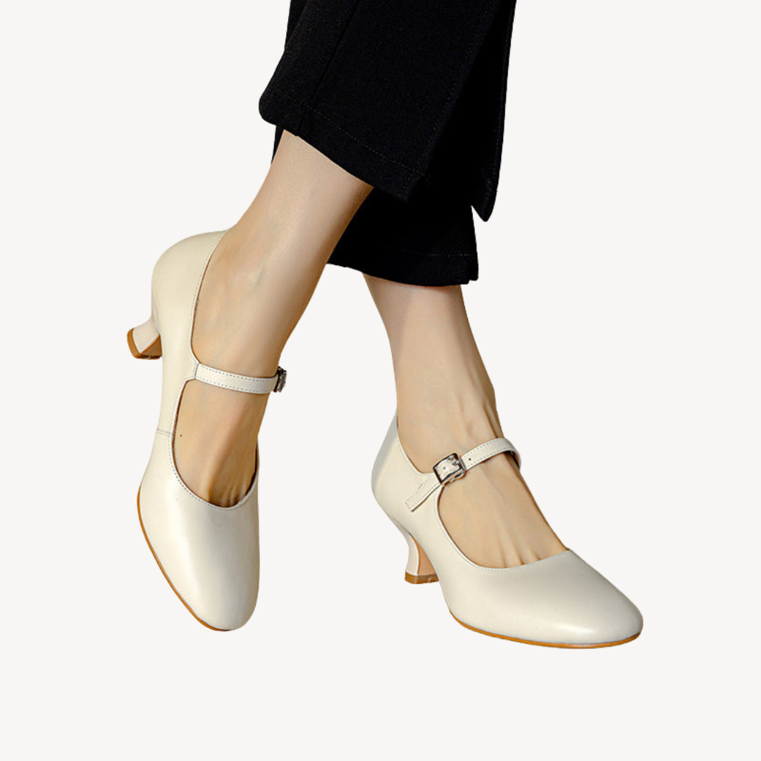 Comfortable Low Heel Mary Jane Shoes