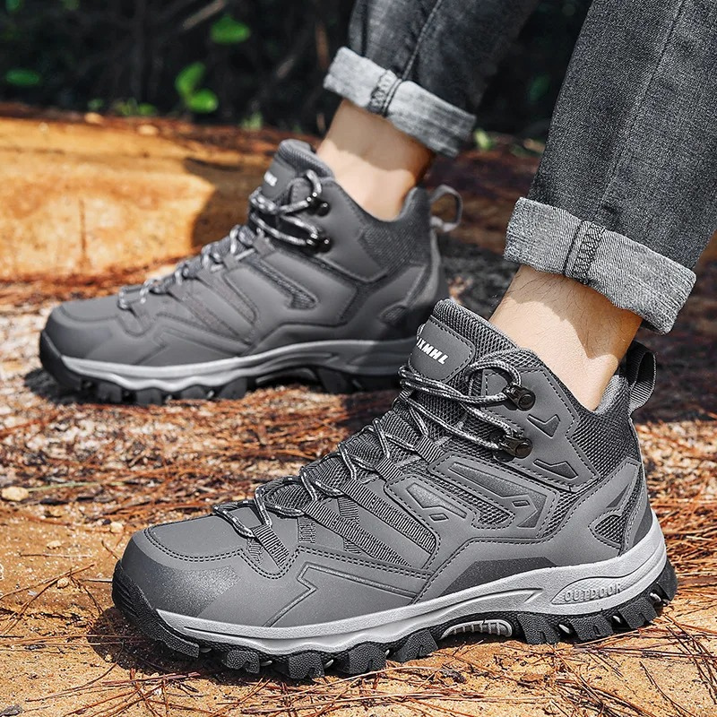 Warm Waterproof Mens Trekking Boots