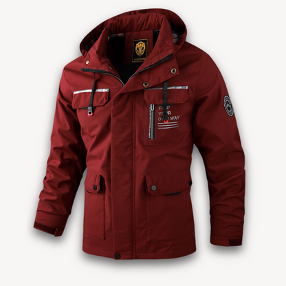Waterproof Hooded Mens Winter Coat