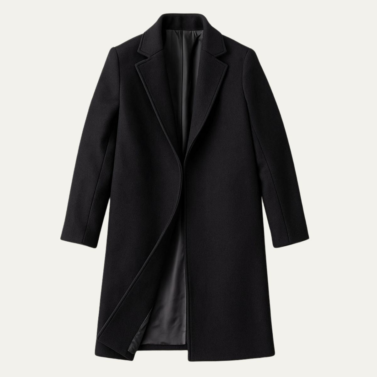 Classic Fit Men's Knee Length Coat - OutfitLondon