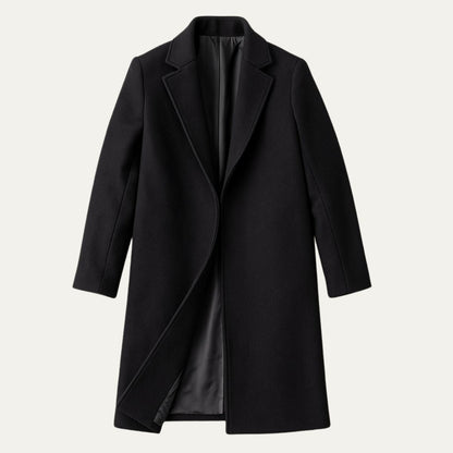 Classic Fit Men's Knee Length Coat - OutfitLondon