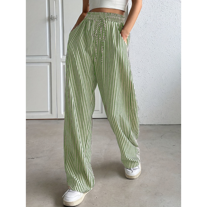 Casual Beachy Wide Leg Summer Pants