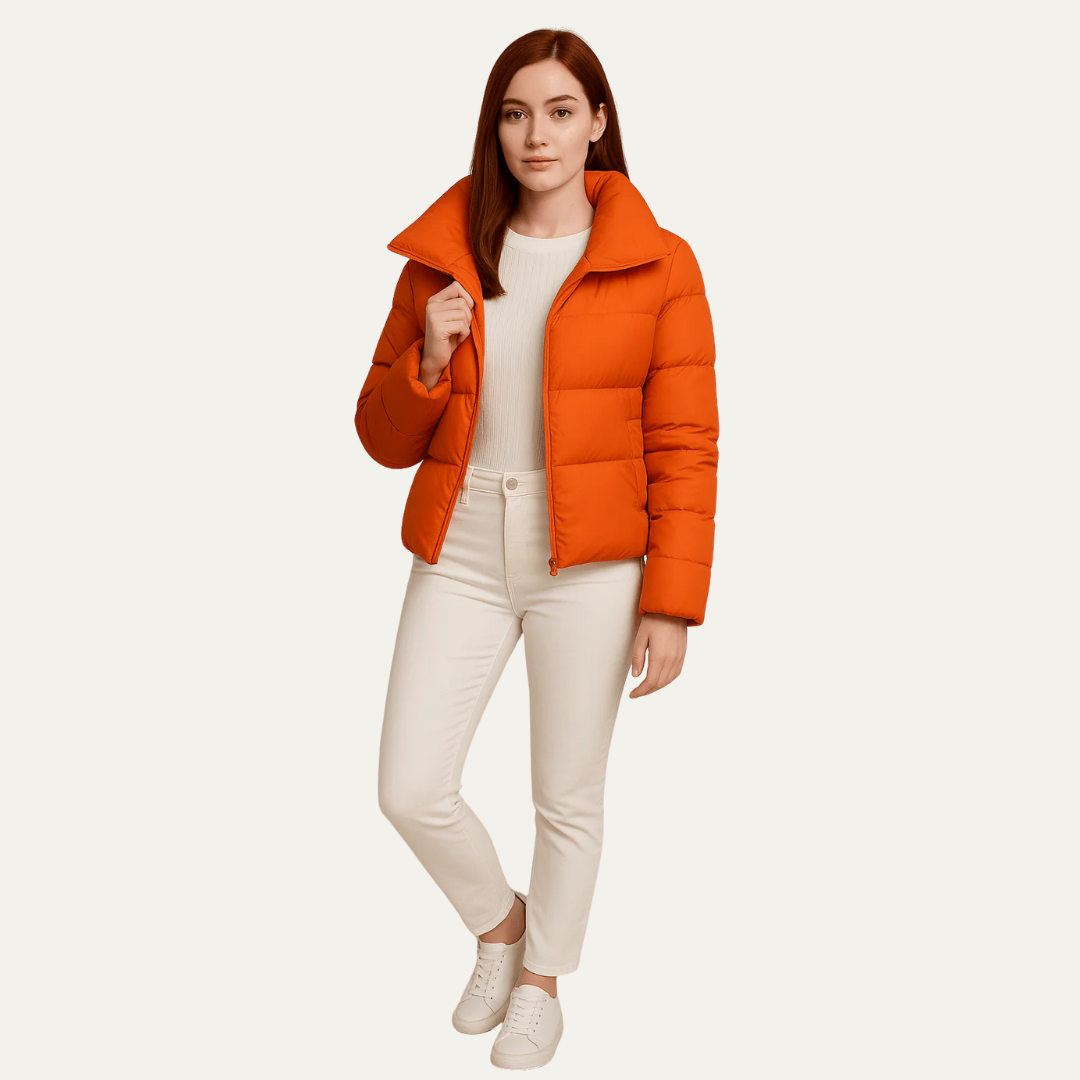 Women's Short Down Filled Jacket