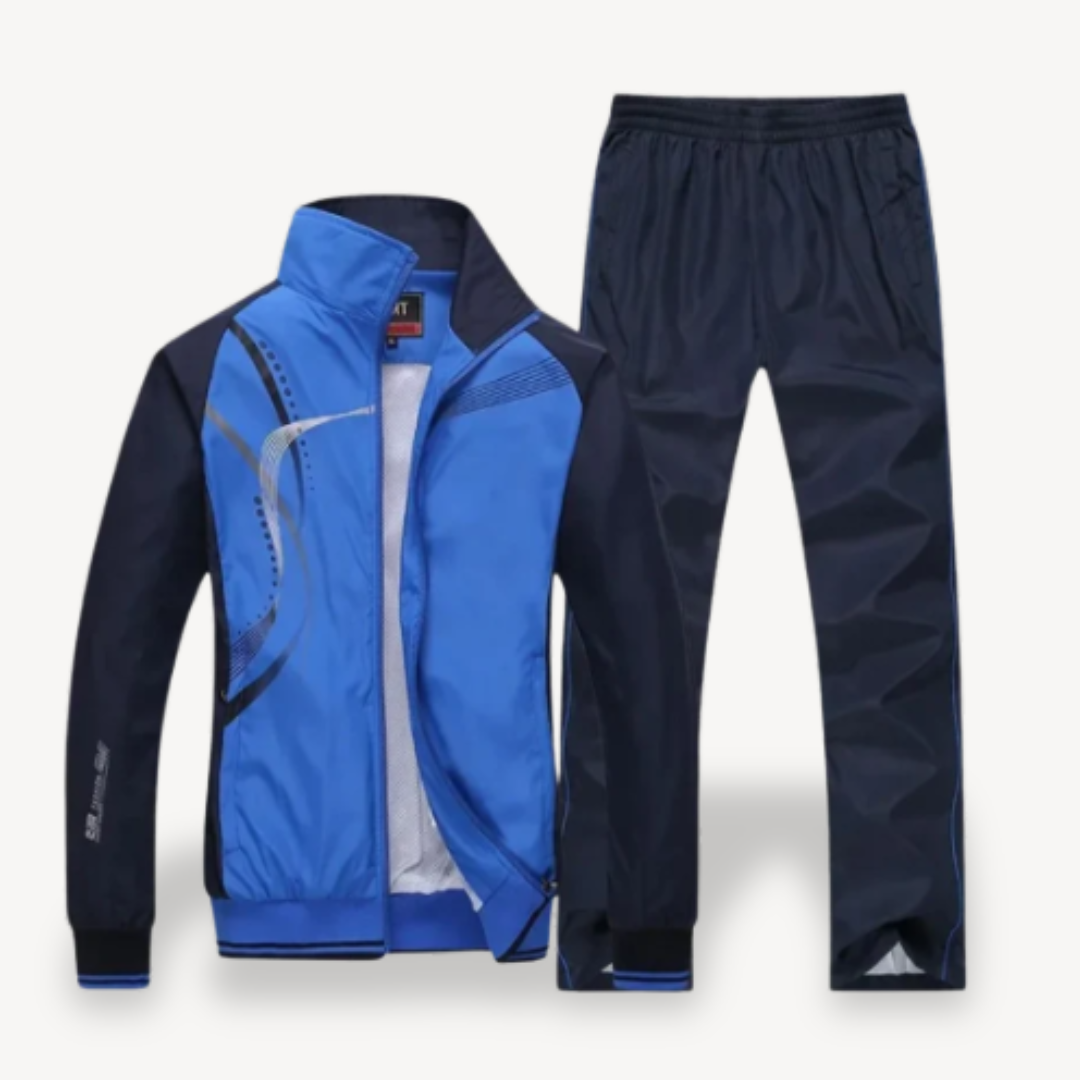 Athletic Sports Jacket and Pant Set