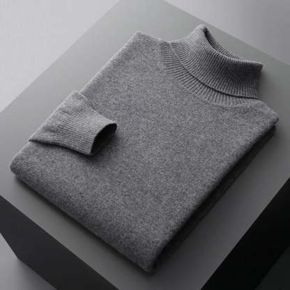 Thick Knit Crew Neck Men's Sweater