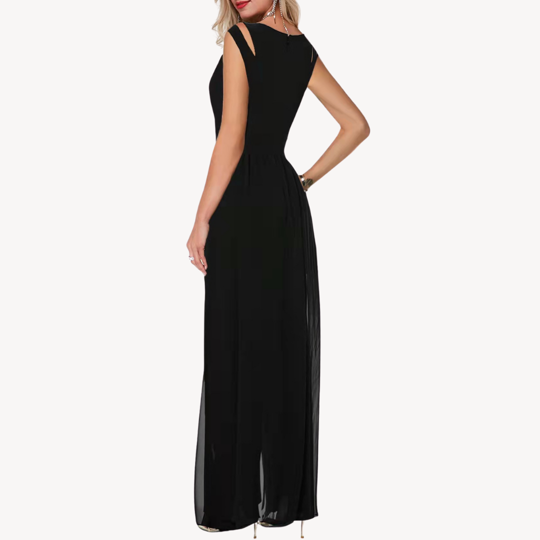 Elegant Nighttime Maxi Jumpsuit