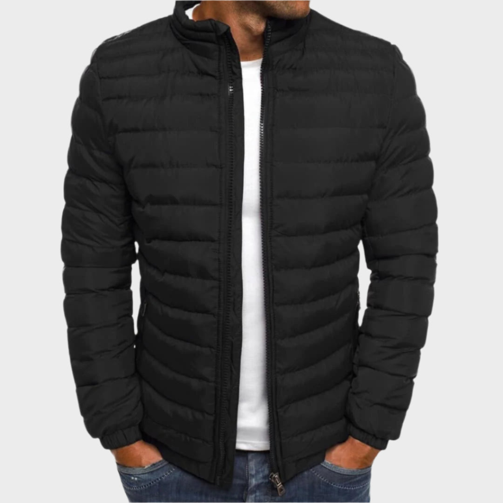 Comfortable Mens Down Filled Coat - OutfitLondon