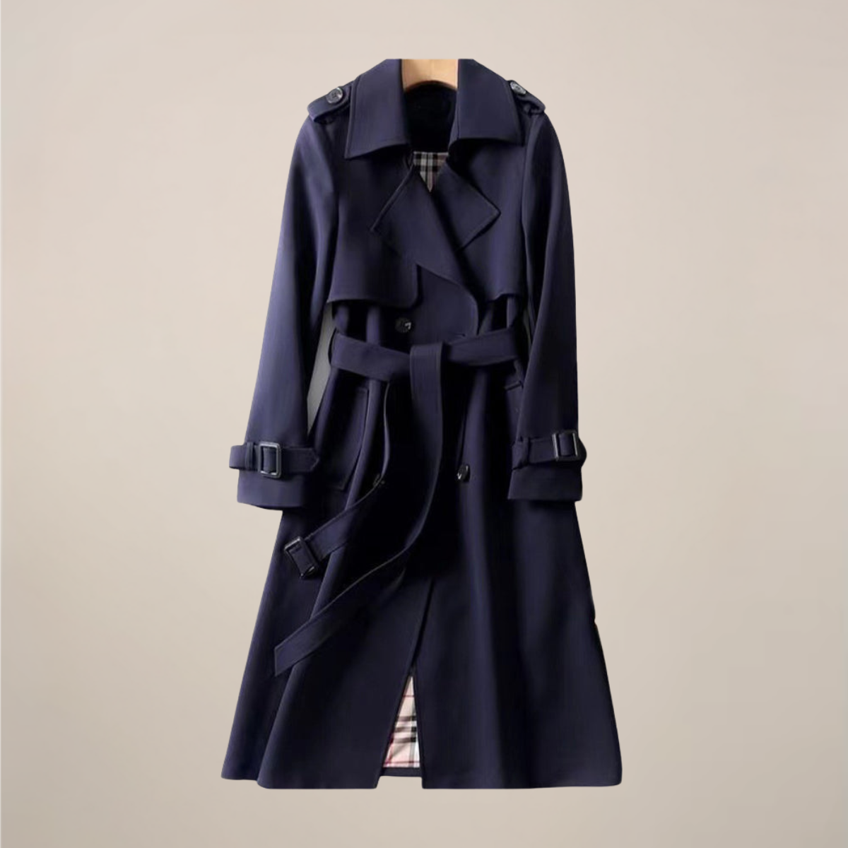 Elegant Waterproof Double Breasted Coat