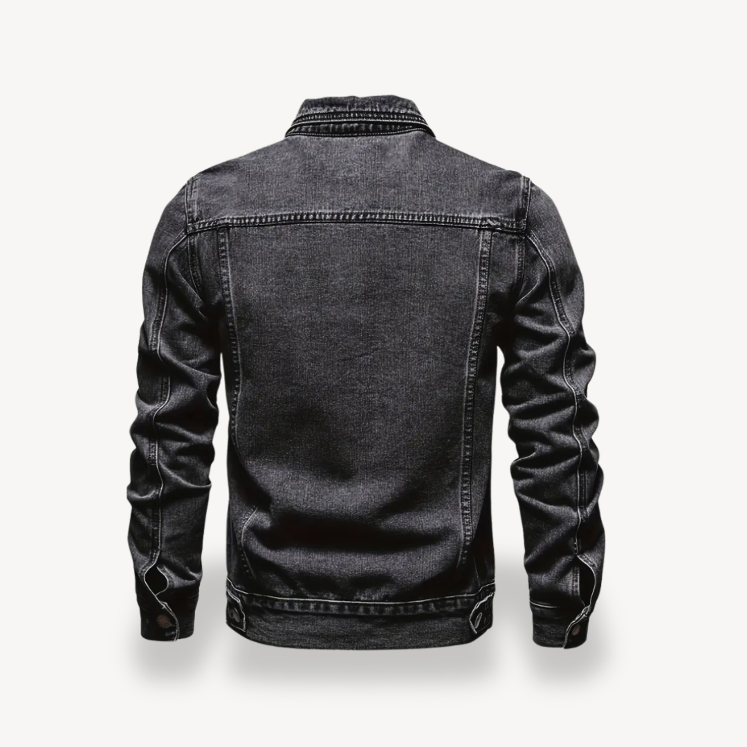 Relaxed Fit Classic Mens Denim Jacket