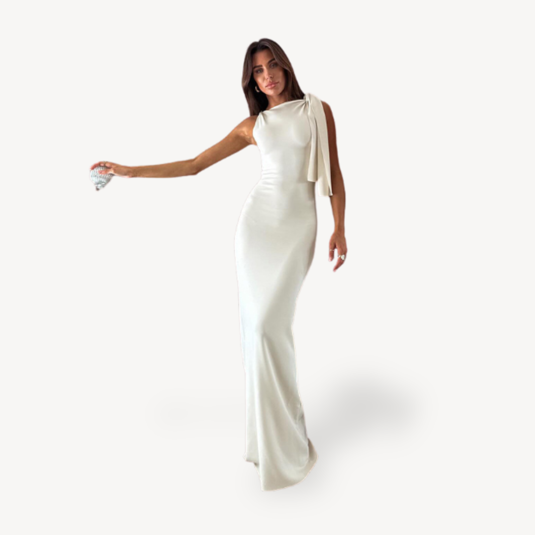 Ladies Beautiful Long Evening Gown - OutfitLondon