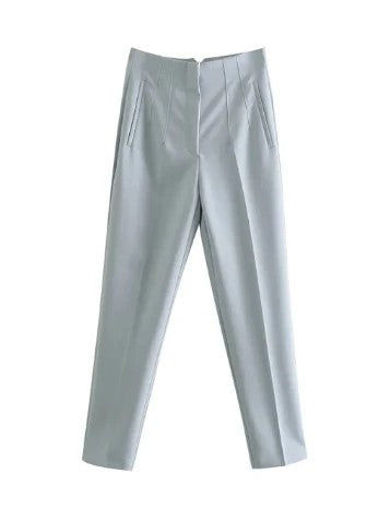 Comfortable High Waisted Office Pants for Women