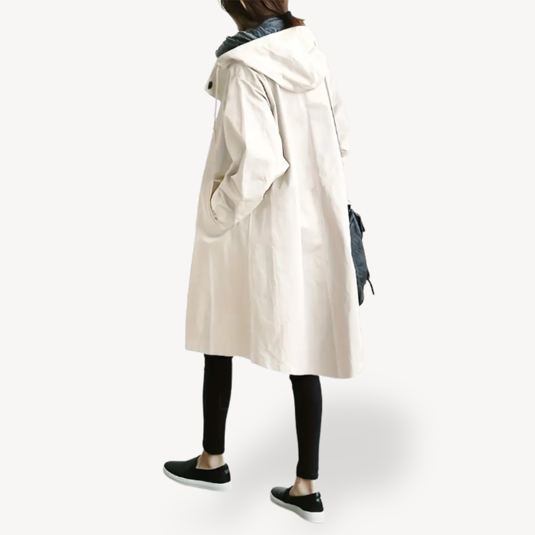Ladies Classic Dark Parka Jacket