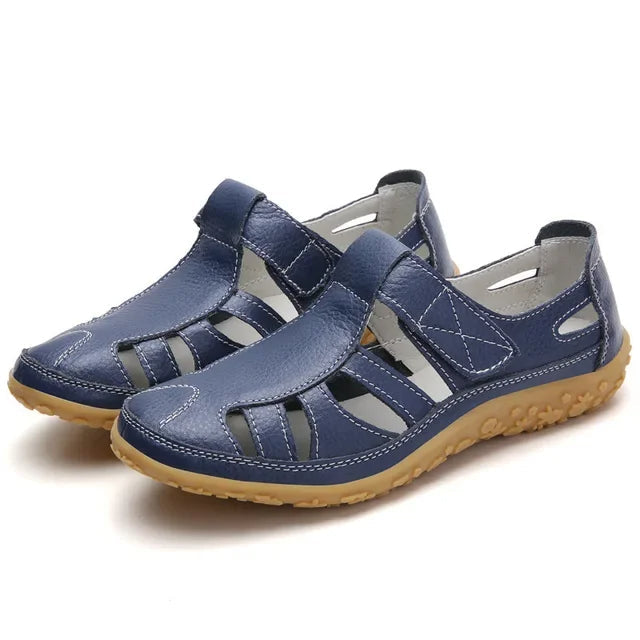 Comfortable Leather Flip Flop Sandals