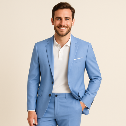Classic 2 Piece Mens Formal Business Suit