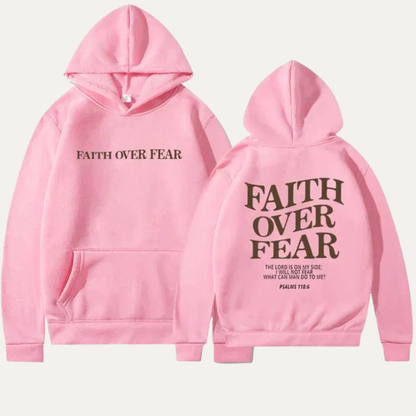 Spiritual Quote Graphic Hooded Sweatshirt