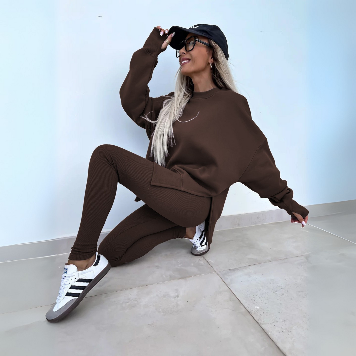 Comfy Long Sleeve Tracksuit Set