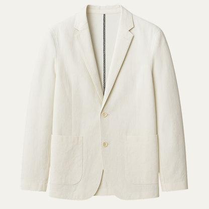 Classic Mens Linen Jacket - OutfitLondon