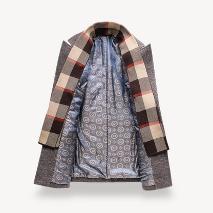 Warm Water Resistant Mens Trench Coat