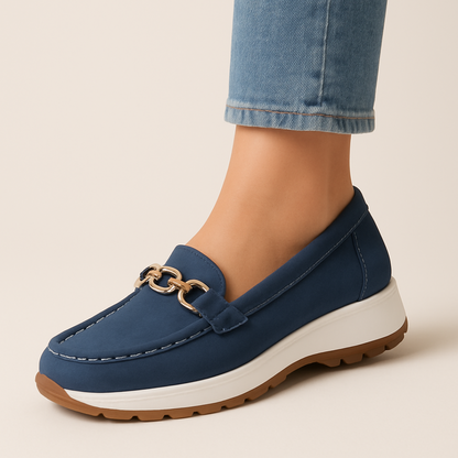 Soft Suede Slip On Loafers for Women