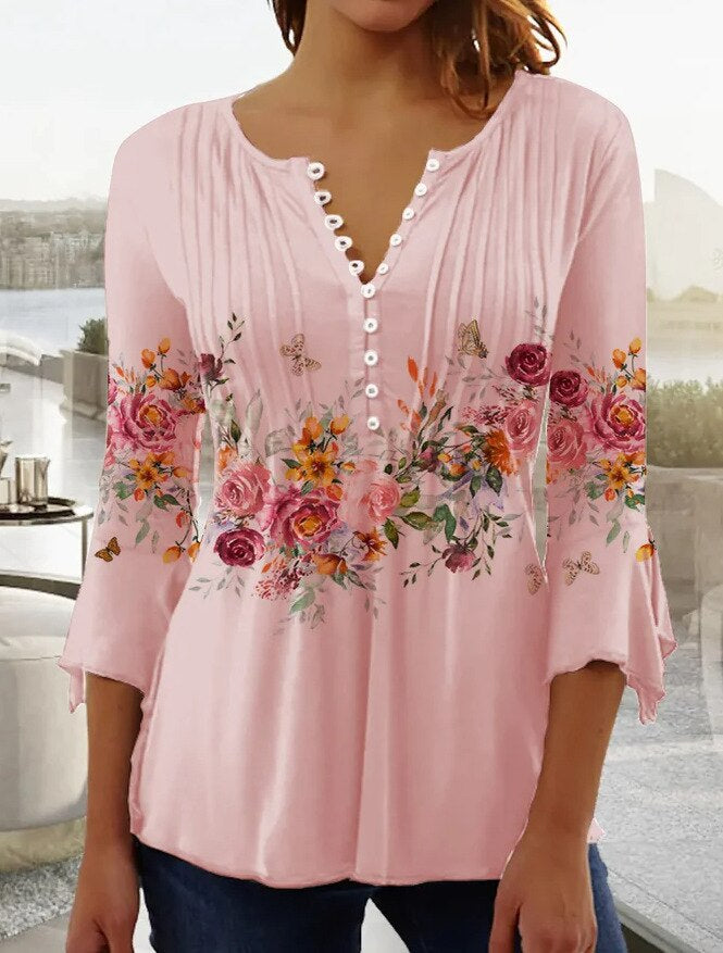 Women's Slim Fit Soft Blouse
