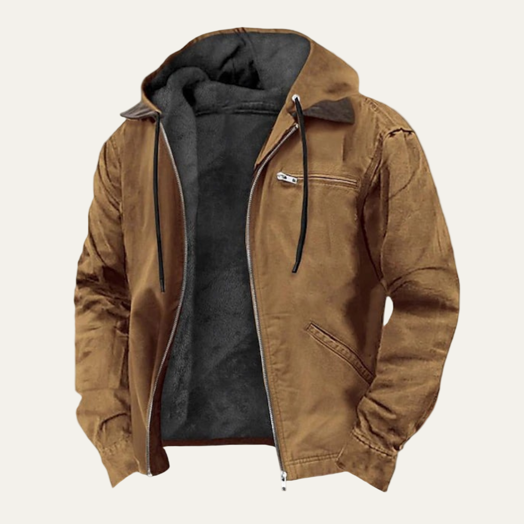 Men's Waterpoof Parka Hoodie Coat - OutfitLondon