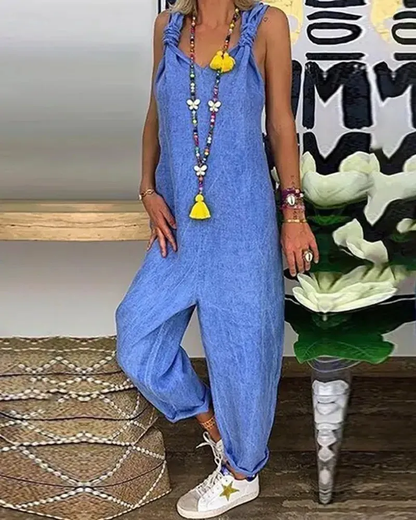 Strapless Warm Weather Jumpsuit for Ladies