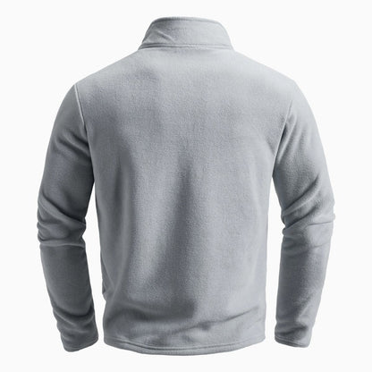 Warm Mens Merino Quarter Zip Sweater