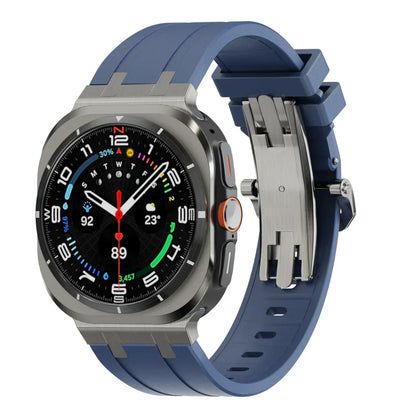 Colorful Butterfly Clasp Soft Strap For Samsung Watch