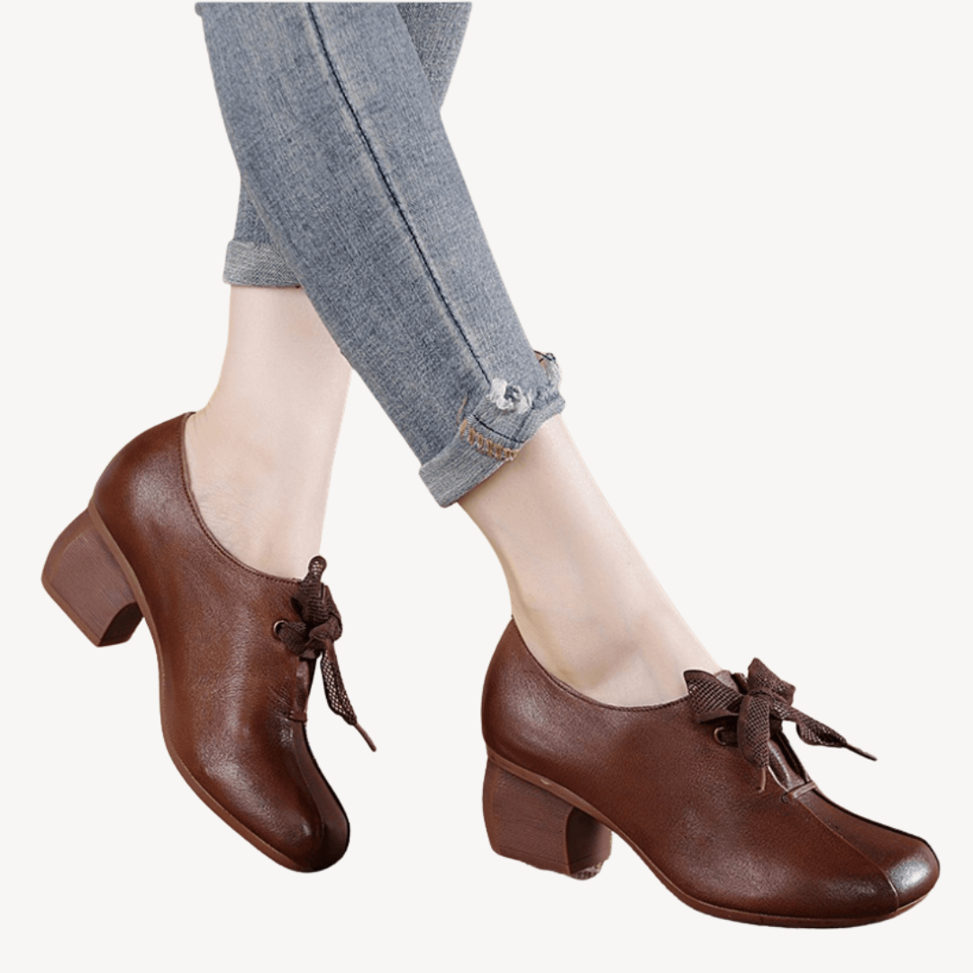 Comfortable Buckle High Heels for Women