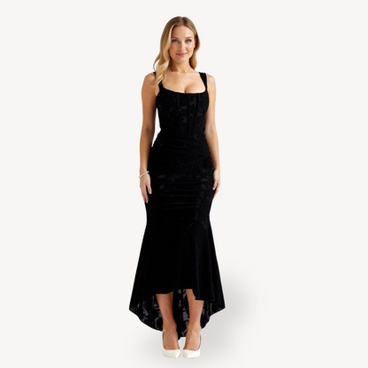 Ladies' Lace Mermaid Long Evening Dress