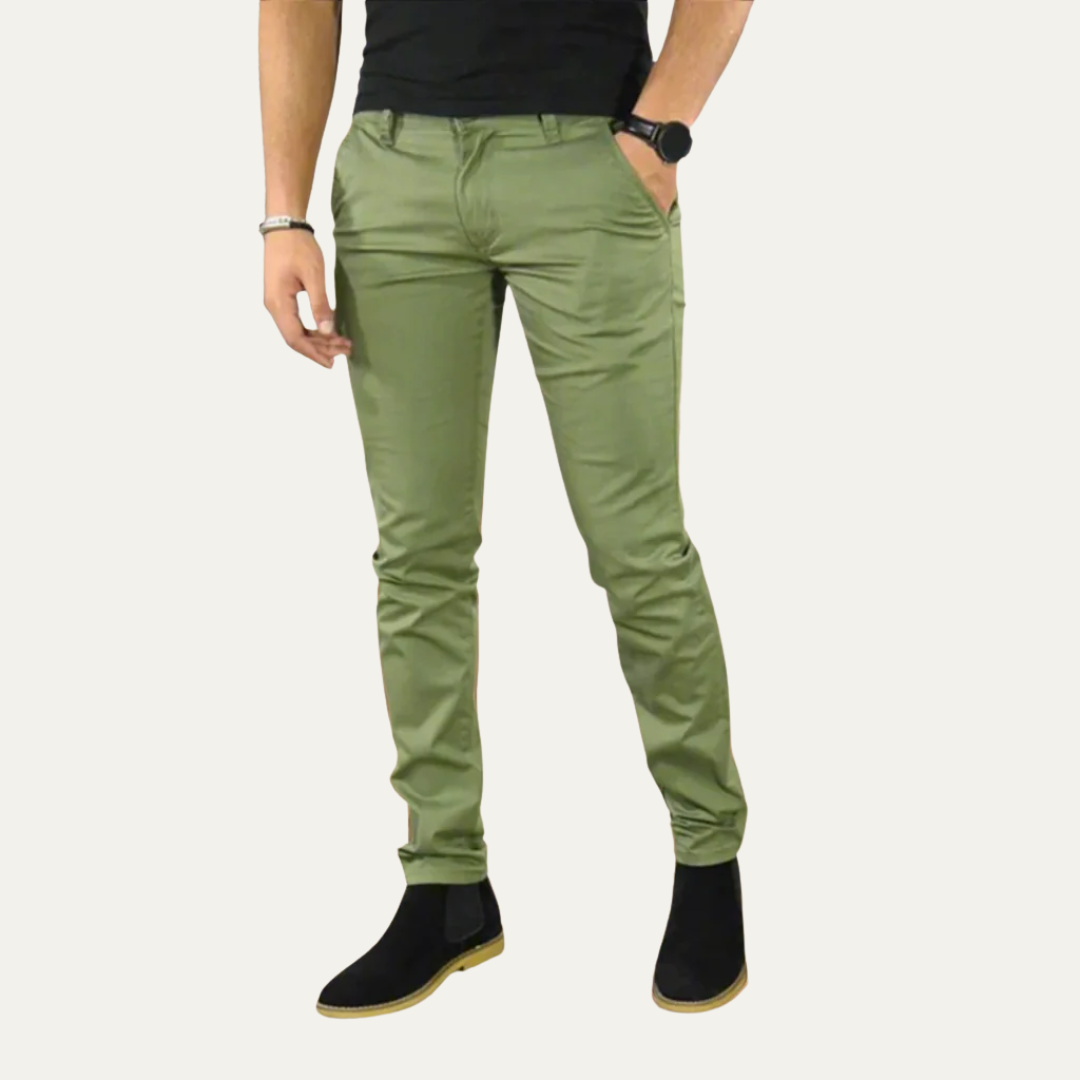 Men's Skinny Fit Jeans Chinos