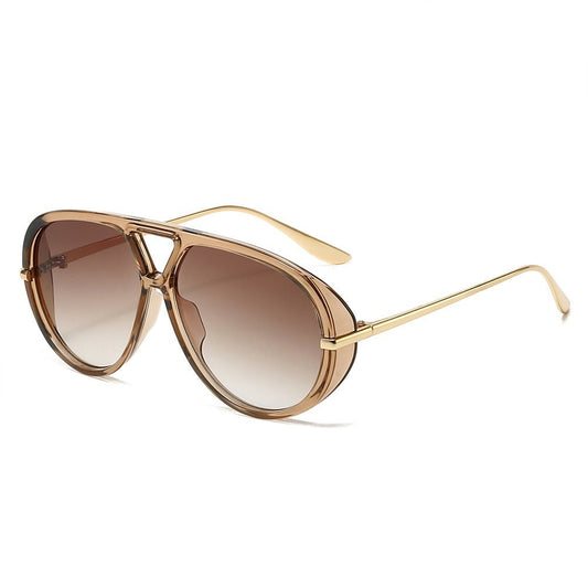 Women's Retro Acetate Frame Sunglasses