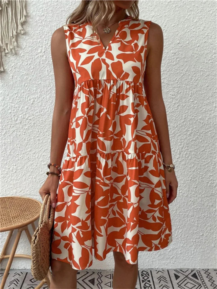 Elegant Summer Flower Dress for Women