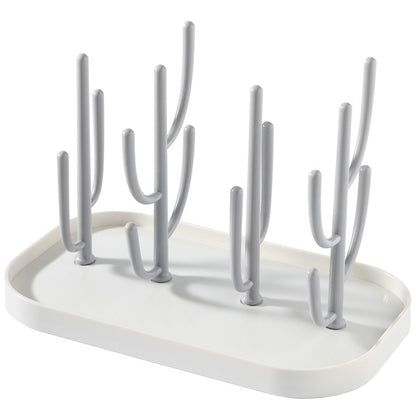 Baby Bottle Drying Rack | Countertop Drying Rack With Deep Drip Basin