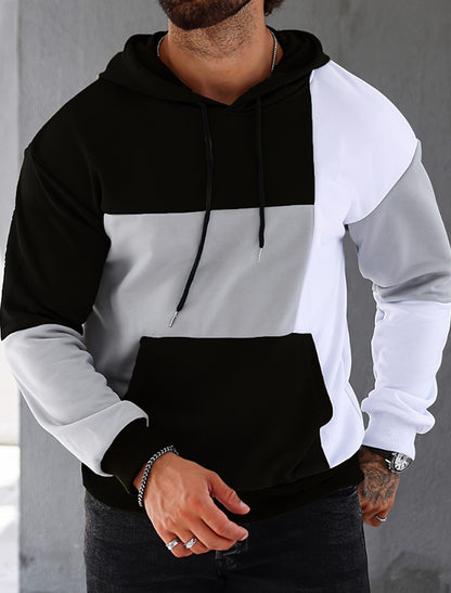 Cozy Mens Fleece Hooded Sweatshirt with Pockets