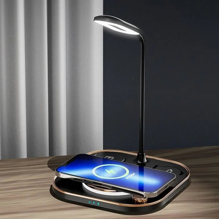 3 In 1 Wireless Charger Lamp