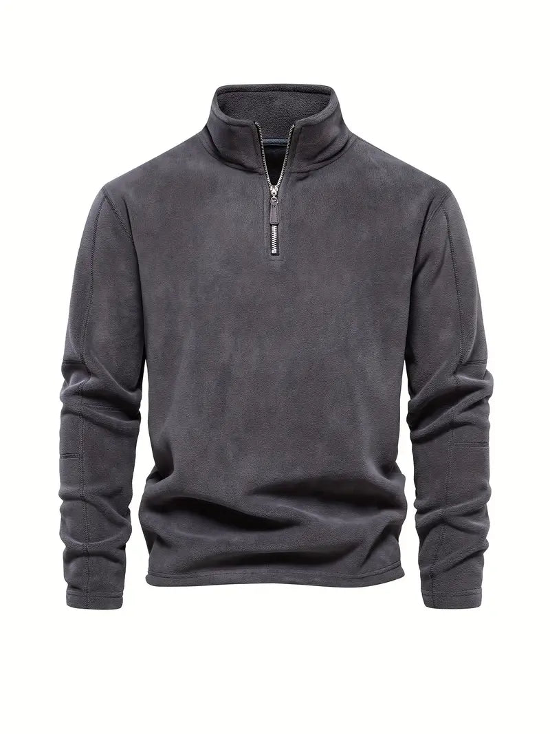 Cozy Men's Crew Neck Wool Sweater